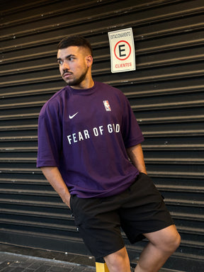 Camiseta FOG x NK Oversized Preto