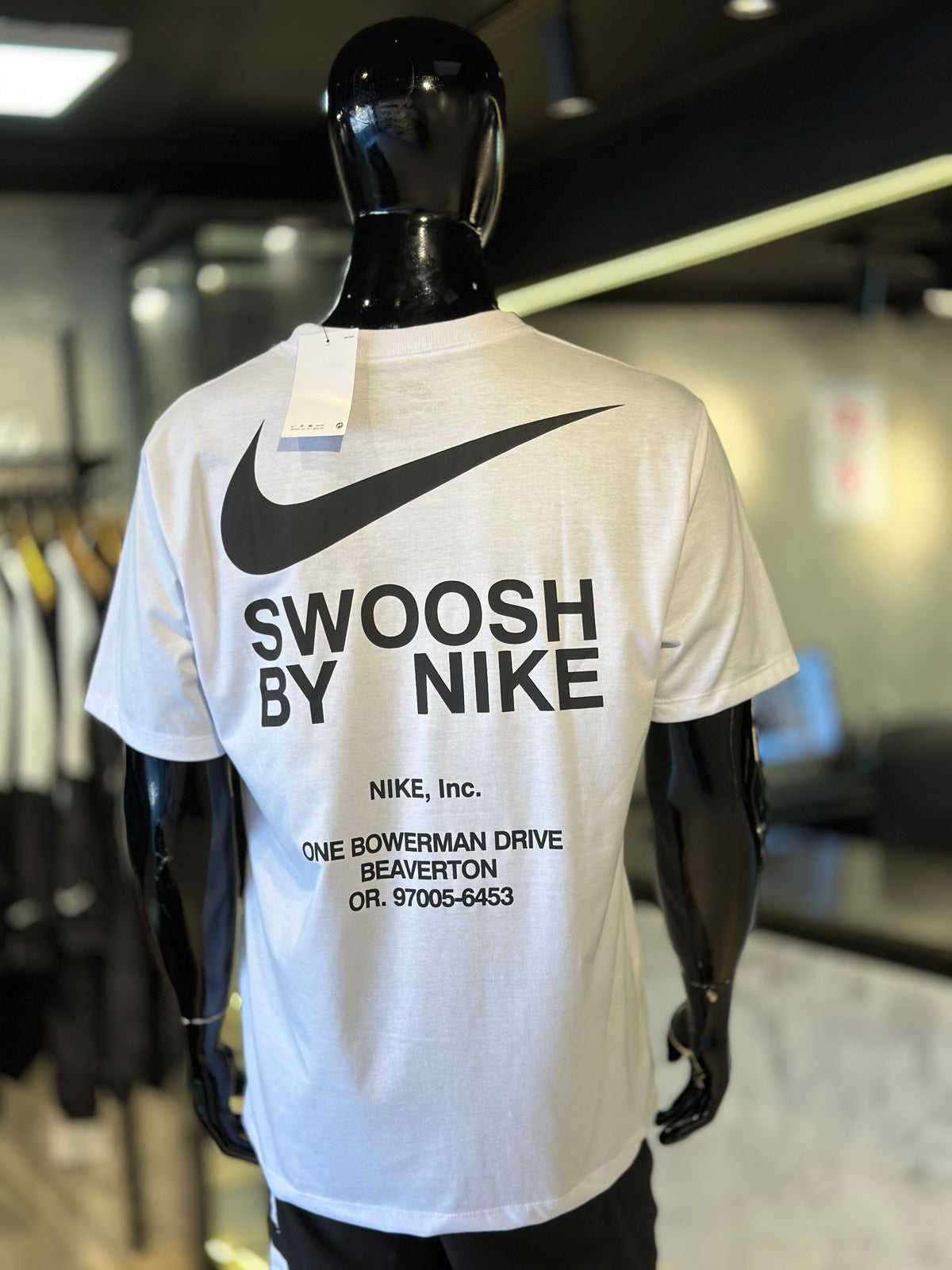 Camiseta Swoosh By NK Branco