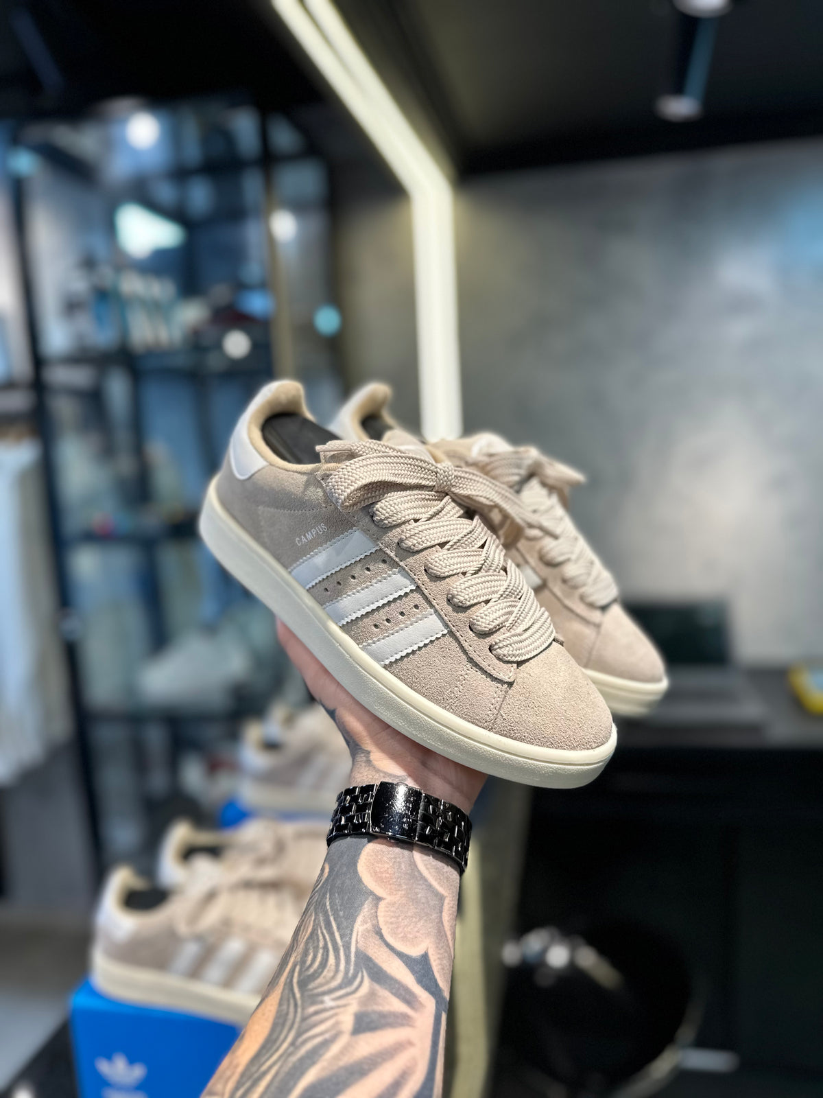 Tênis Adidas Campus Bege